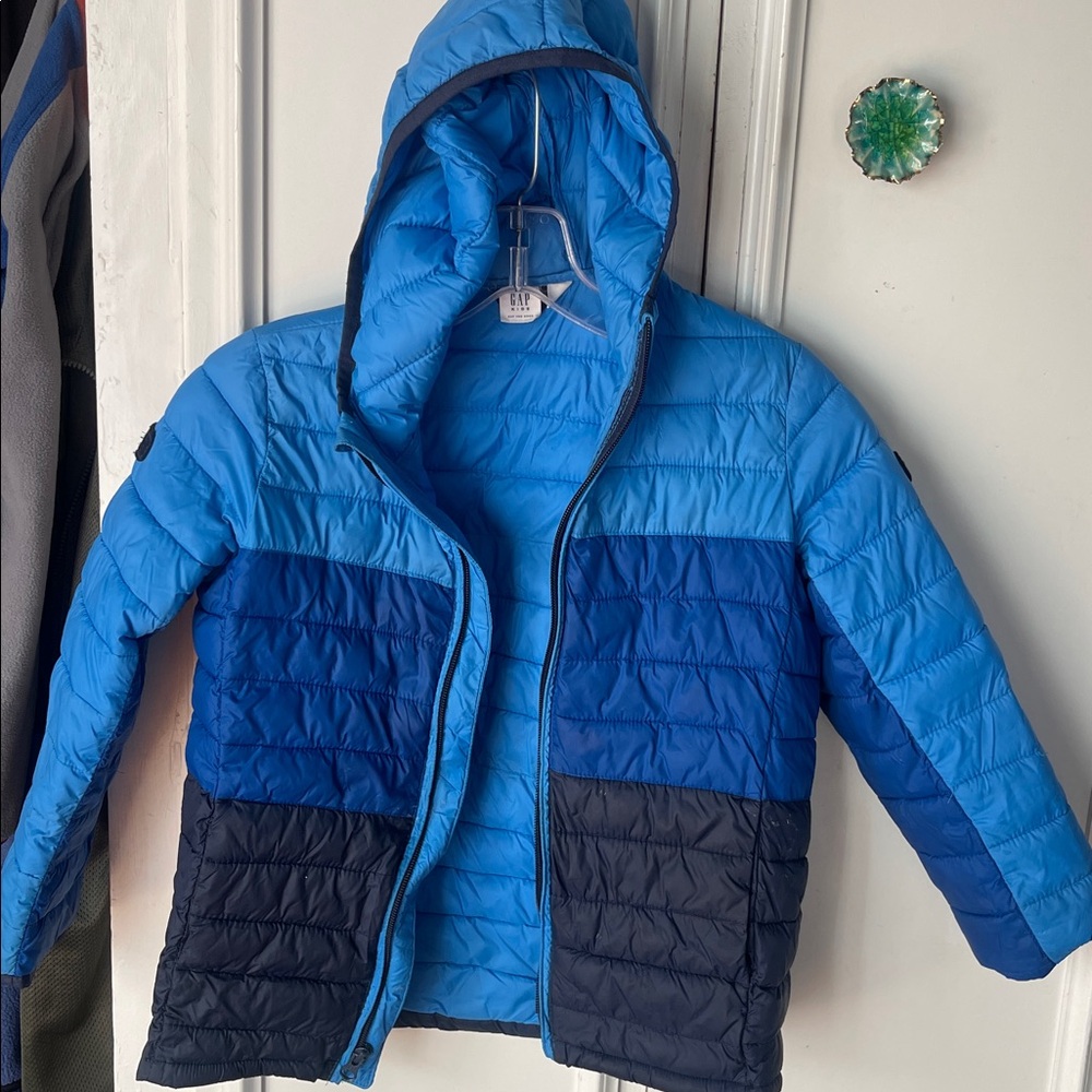 GAP Kids Blue Puffer Jacket